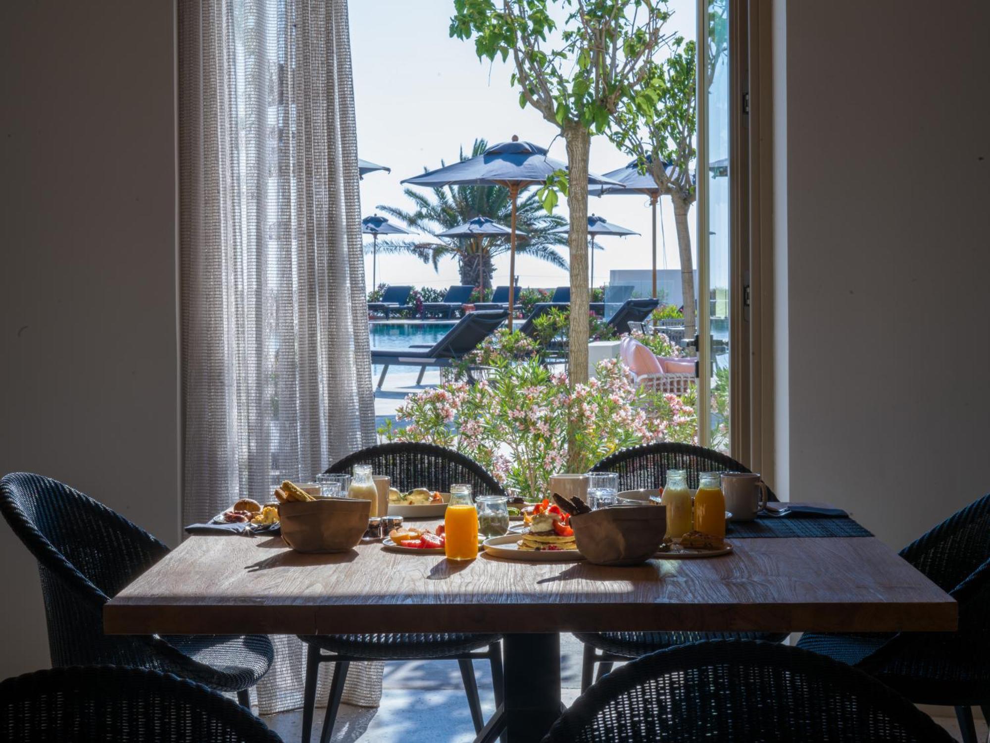 Nous Santorini Hotell Mesaria Eksteriør bilde