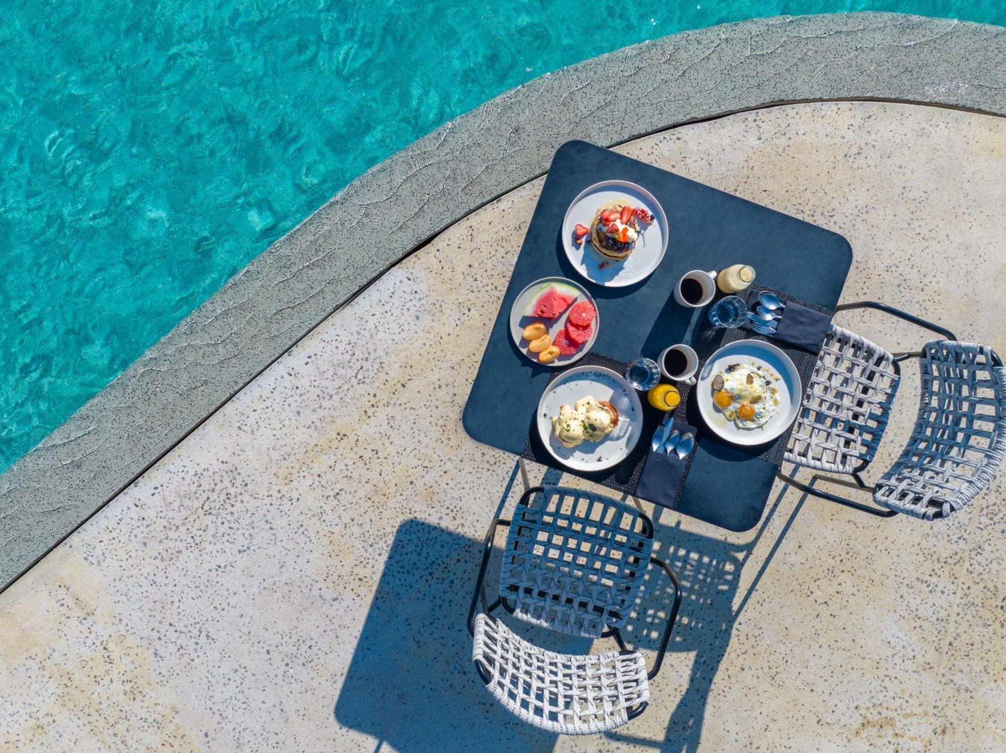 Nous Santorini Hotell Mesaria Eksteriør bilde