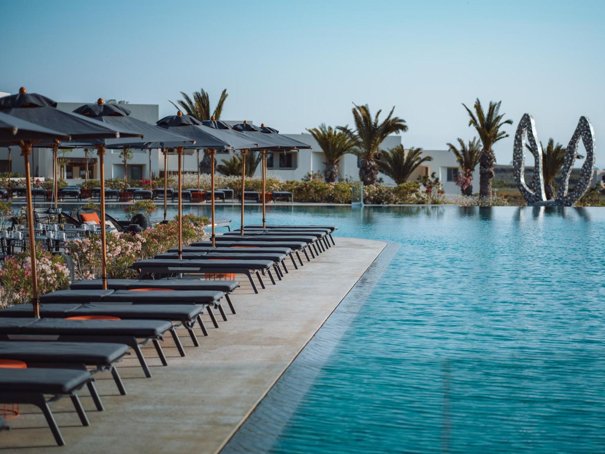 Nous Santorini Hotell Mesaria Eksteriør bilde