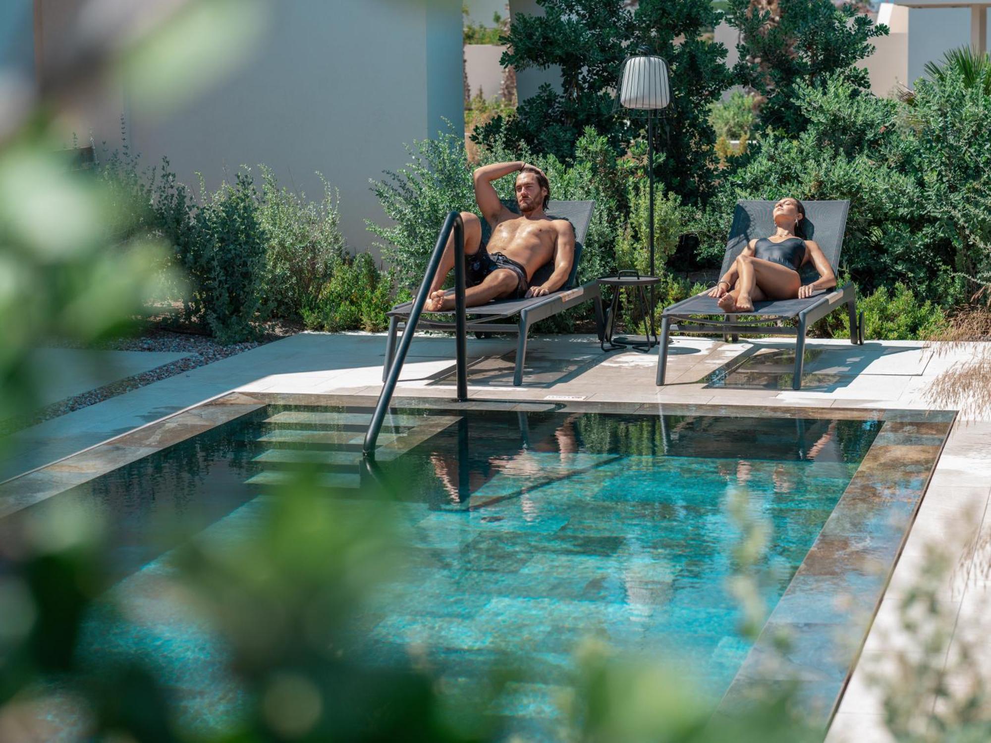 Nous Santorini Hotell Mesaria Eksteriør bilde